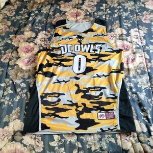DC Owls Large (L) Reversible Stitched Basketball Jersey